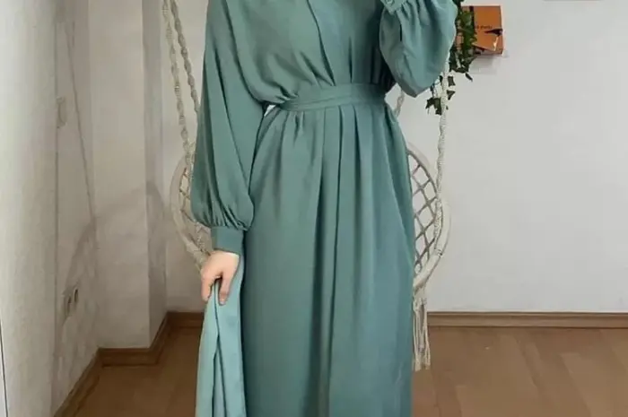 10 Stylish and Comfortable Plain Gamis Dresses for an Elegant Everyday Look